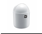 LIXEIRA 4L BRANCO