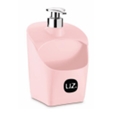 DISPENSER PREMIUM 500ML ROSA BICO METAL