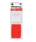 COLOR VERMELHO - GARFO DE MESA C/ 06 PCS