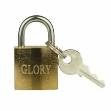 CADEADO DOURADO 25MM