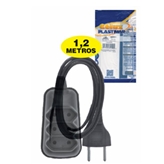 EXTENSAO BABY 2P 1,2 MTS PRETO