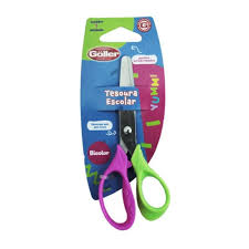 TESOURA INOX 13CM ESCOLAR COLOR G-1733/6733