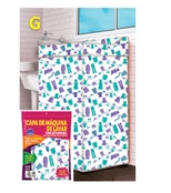 CAPA P/ MAQ POLIETILENO ESTAMP G - 69 X 66 X 91 CM